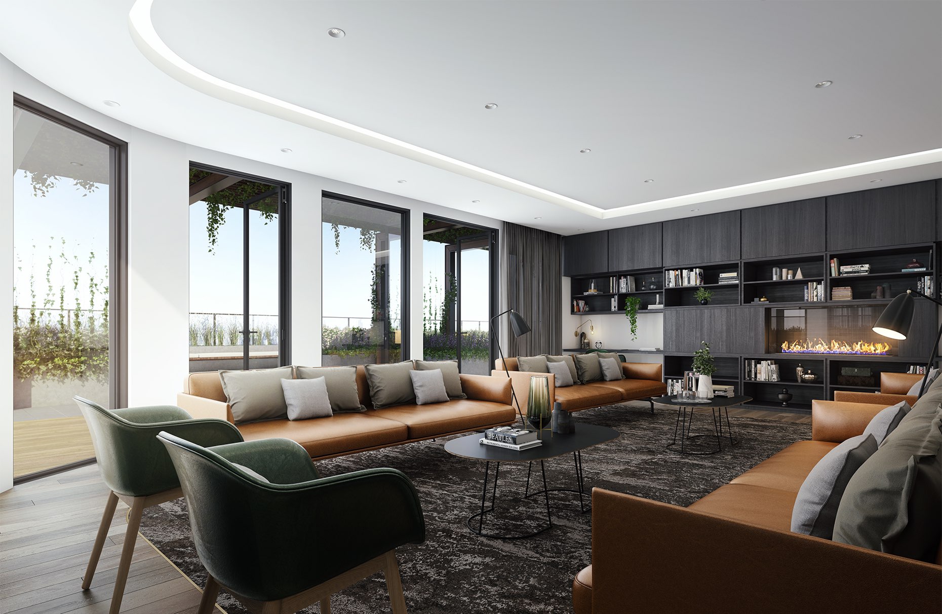 Liberty-One-Render-Footscray-IA02-Rooftop-Common-Area-Lounge